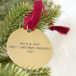 First Engaged Christmas