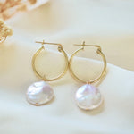 Pearl Hoops