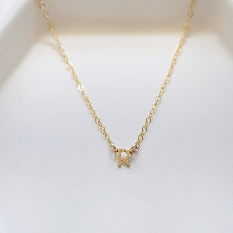 Mini Initial Necklace