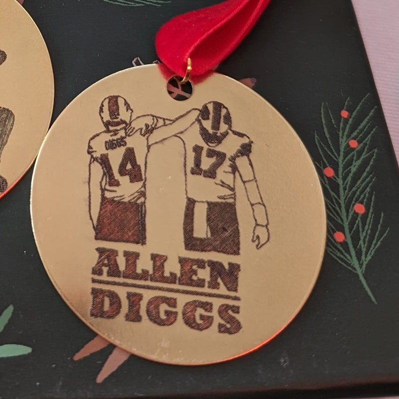 Allen Diggs Ornament